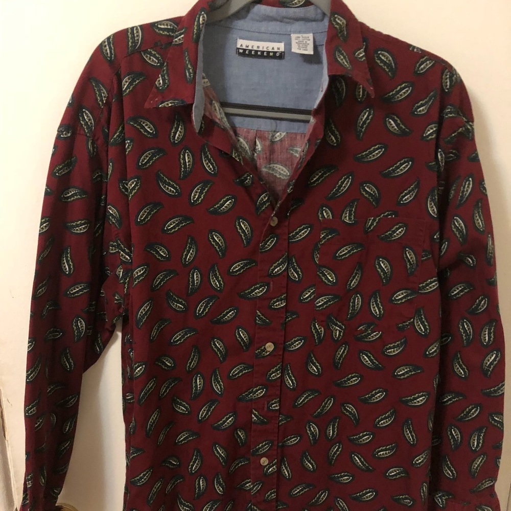 paisley long sleeve